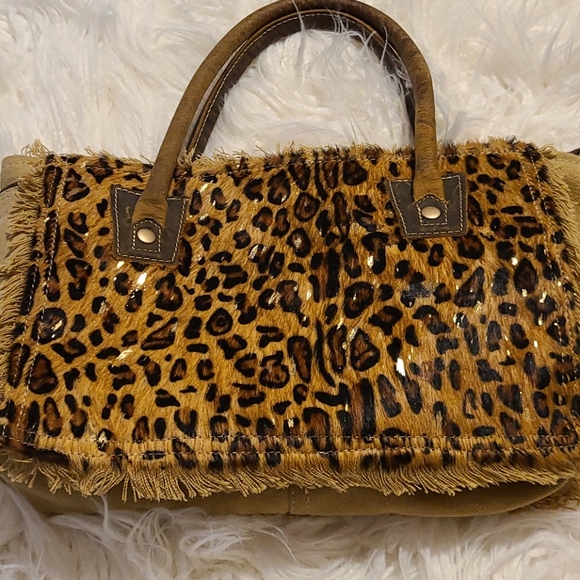 Myra Hairon leopard print tote - Picture 7 of 11